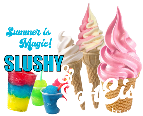 SoftEis SLUSHY & Summer is Magic! …gibts bei uns!
